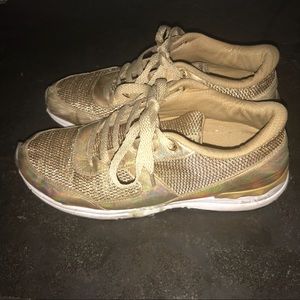 85%off 💛Sam Edelman Gold Glitter Sneakers US7.5